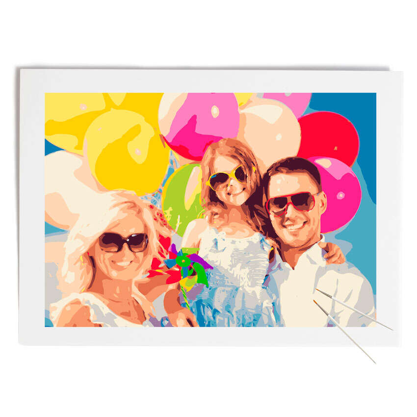 your own photo paint by numbers 