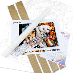 Paint by Numbers 70x50 - DIY FRAME  - AUD 101.37