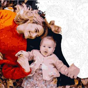 Paint by Numbers 50x50 - DIY FRAME  - AUD 79.40
