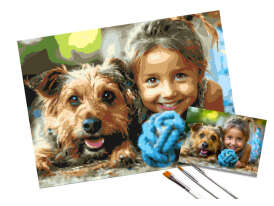 custom photo paint by numbers 