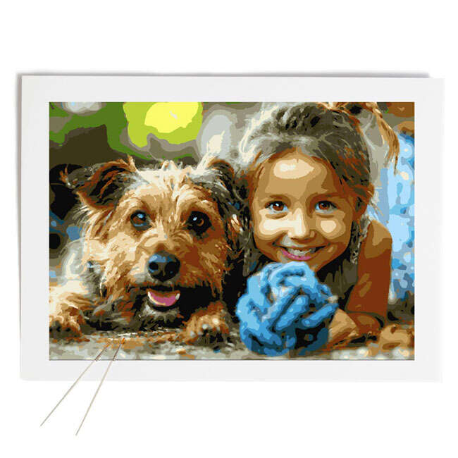 photo paint by numbers Australia