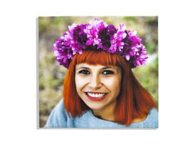 Custom canvas square