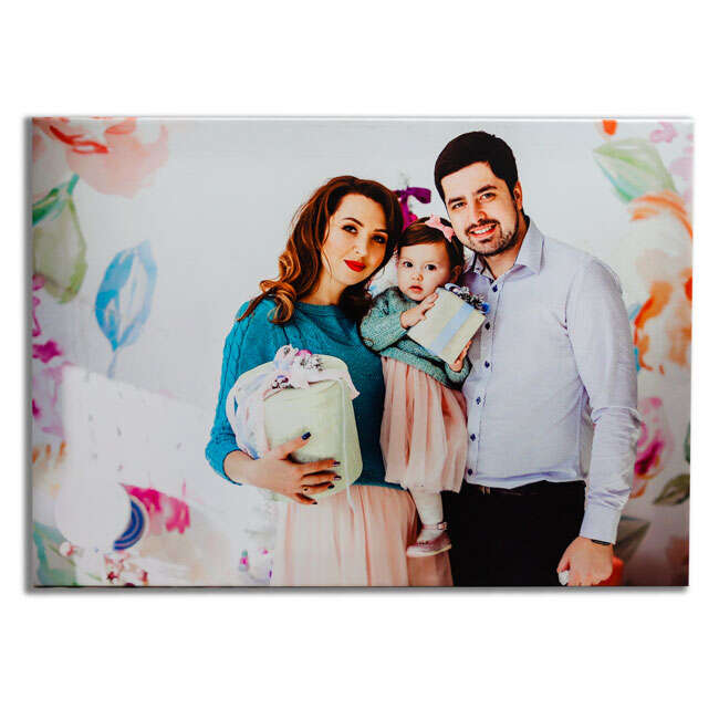 photo canvas couple family