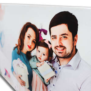 personalized photo canvas detail