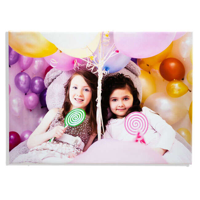 High quality canvas print from your photo